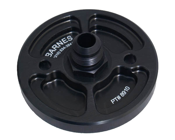 Barnes Oil Pumps - Oil Filter Block-off Plate