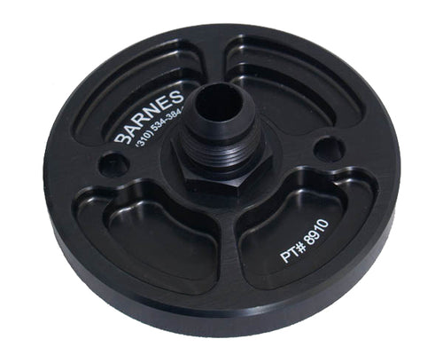 Barnes Oil Pumps - Oil Filter Block-off Plate