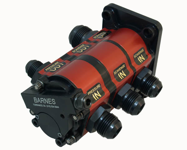 Barnes Oil Pumps - Barnes Dry Sump Oil Pump with Filter Mount