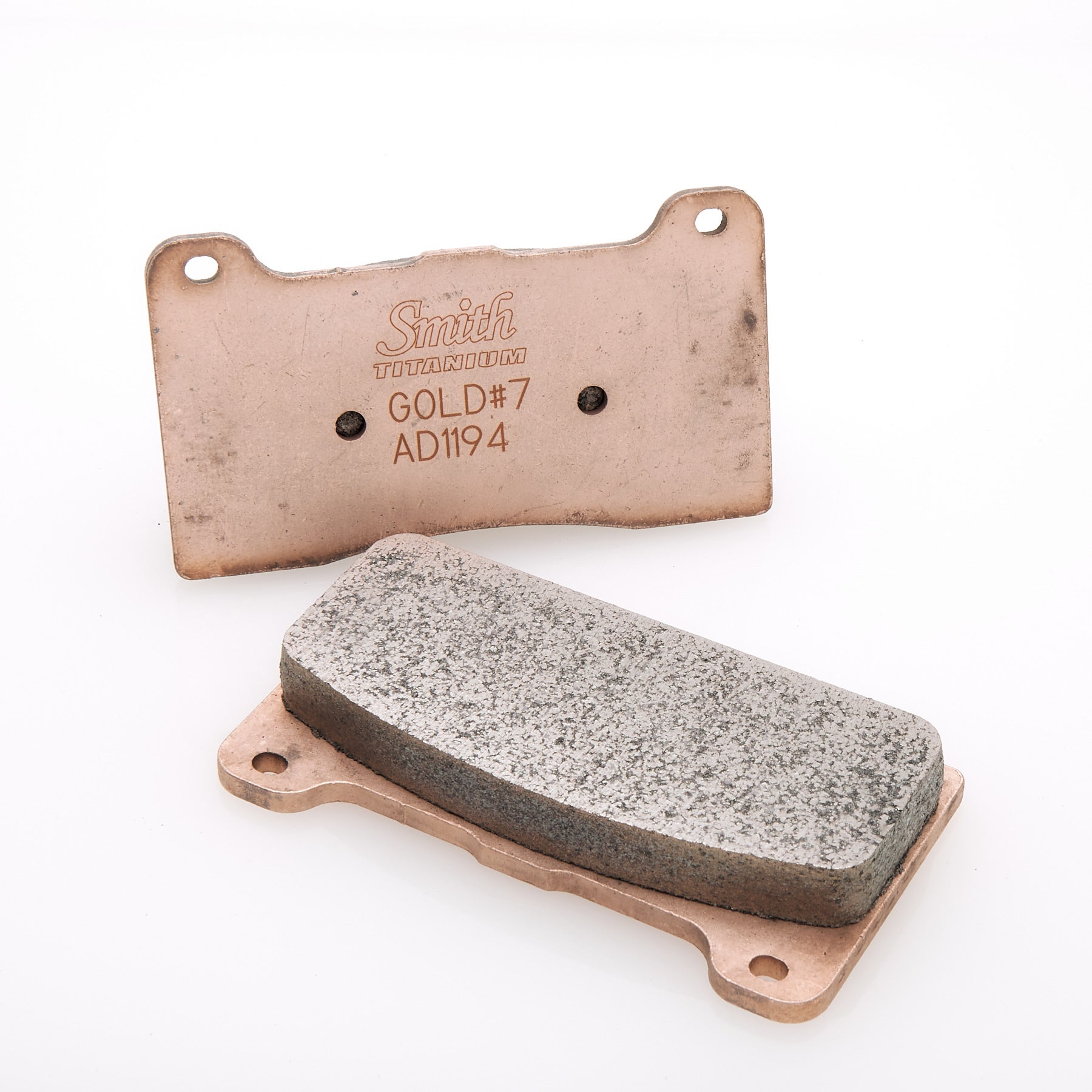Sprint Car Inboard Rear Brake Pad  – Gold #7