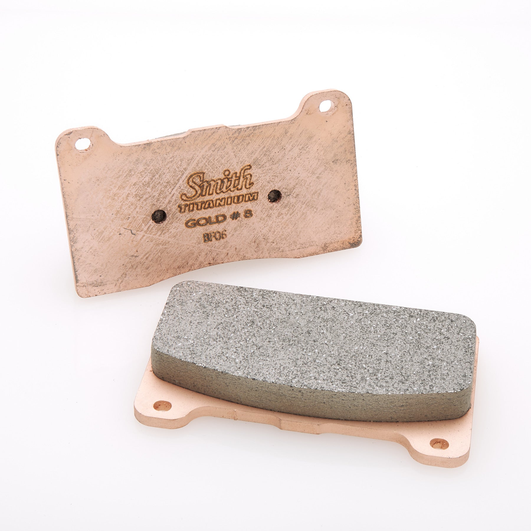 Sprint Car Inboard Rear Brake Pad  – Gold #8