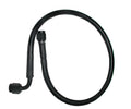 Kevlar Brake Lines - Straight-90 - Kevlar -3 Brake Lines - 24˝ Straight-90