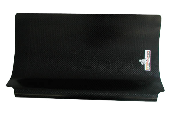 Aluminum Radiator Deflector - Carbon Fiber Radiator Deflector