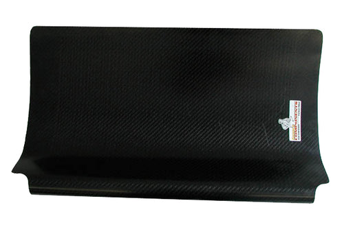 Aluminum Radiator Deflector - Carbon Fiber Radiator Deflector