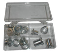 Bulk Fastener Box Kits - Aluminum Spacer Kit - 1/2˝, 16 pieces