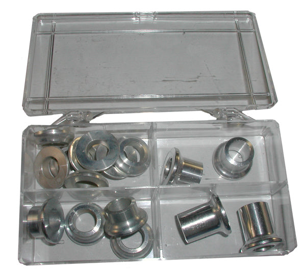 Bulk Fastener Box Kits - Aluminum Spacer Kit - 1/2˝, 16 pieces