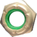 Aluminum Nyloc Half Nuts