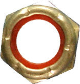 Aluminum Nyloc Half Nuts
