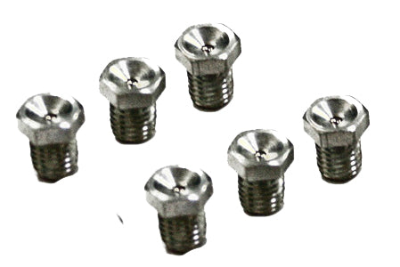 Low Profile Zerc Fittings - Low Profile Zerc Fittings - Qty: 6 (Fittings, Quantity - 6)