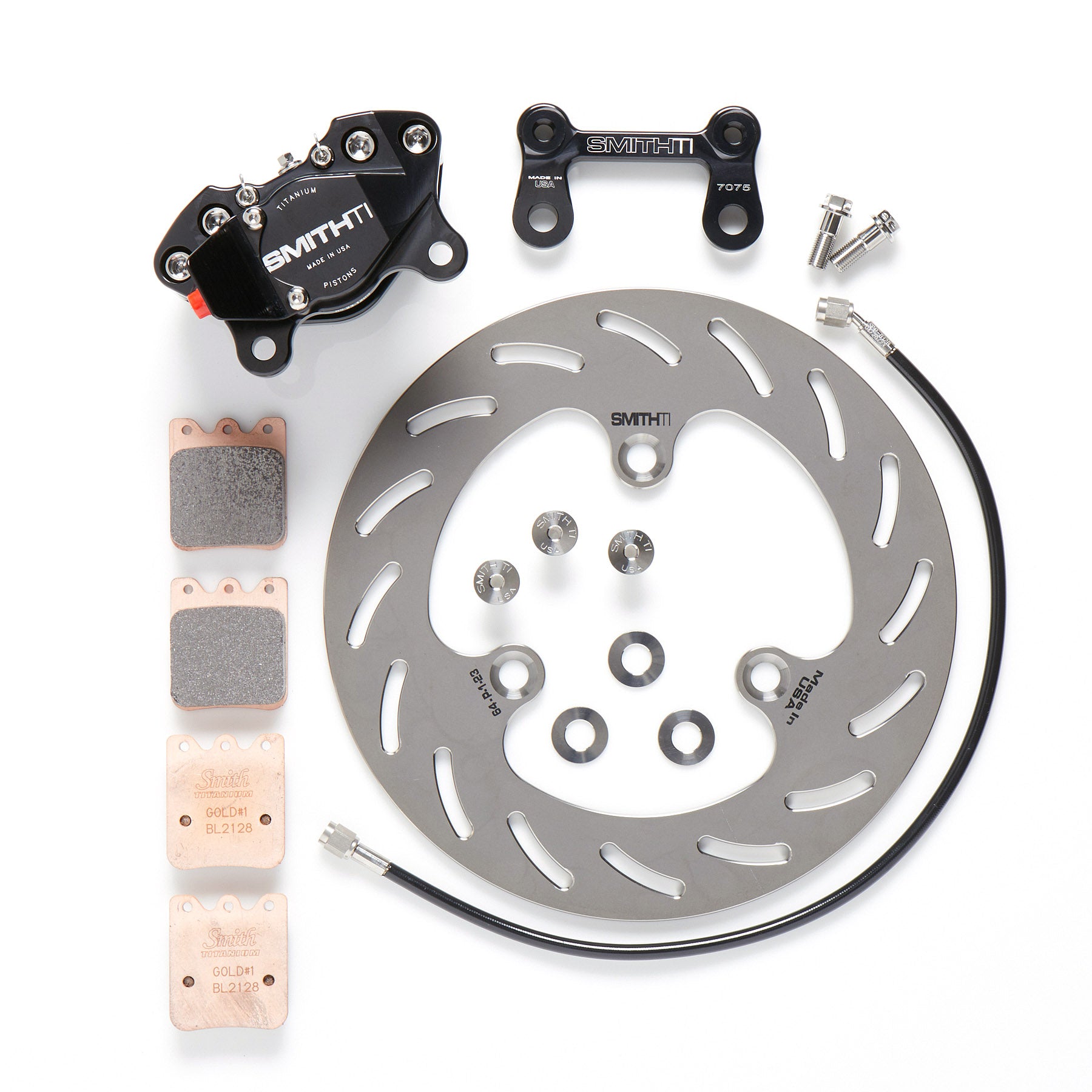 Sprint Left Front Brake System with Smith Ti Caliper
