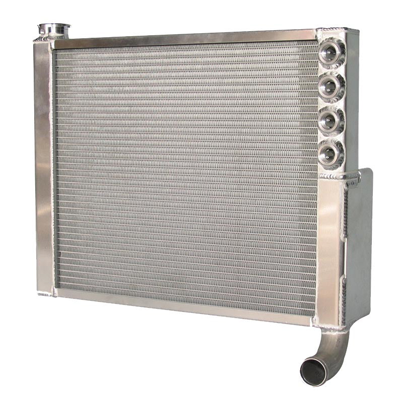 Cross-flow Direct Mount Radiator - Aluminum Cross-flow Direct Mount Radiator - 1-1/2˝