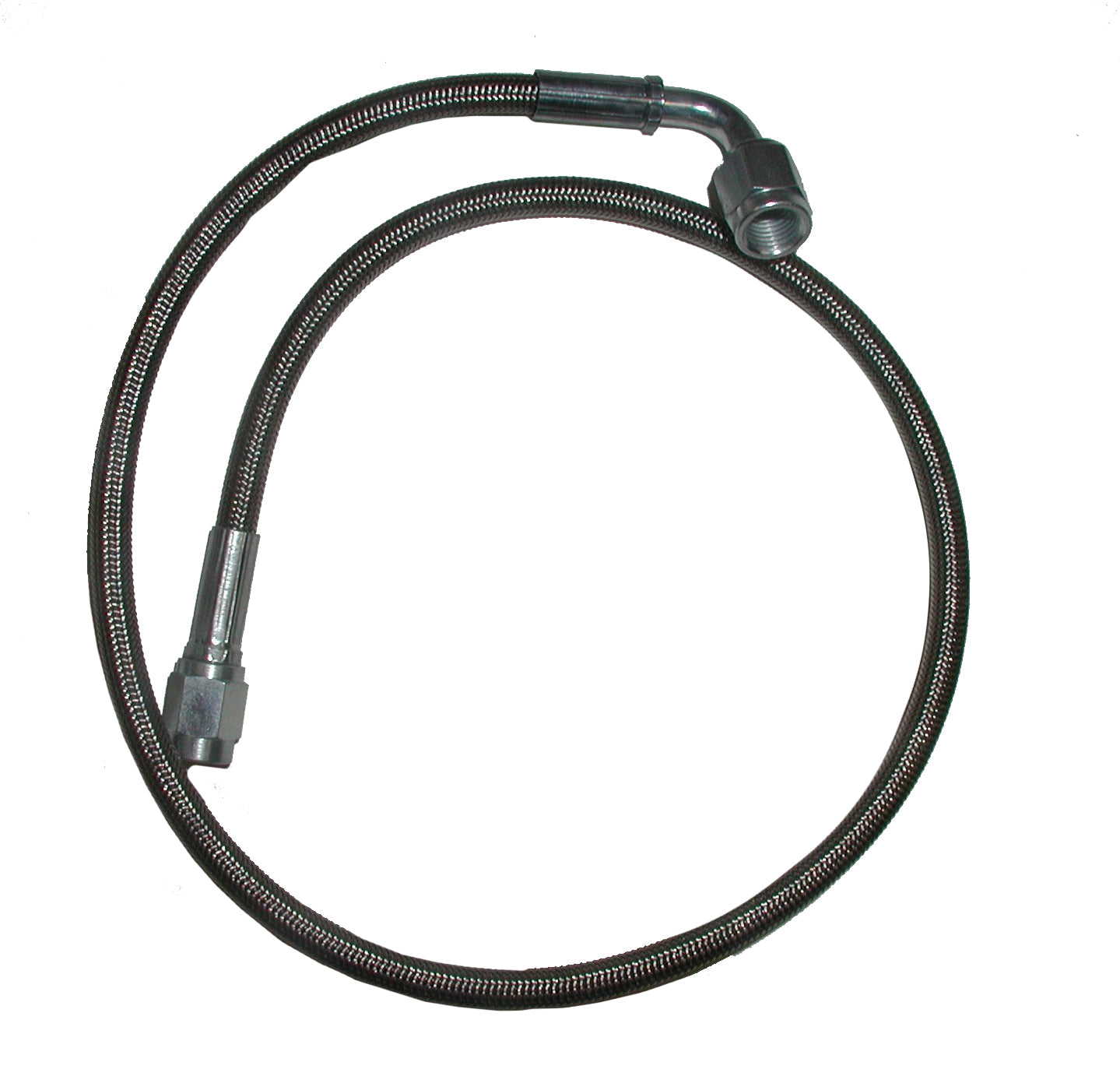 Stainless Brake Lines - Stainless Brake Line - Straight-90