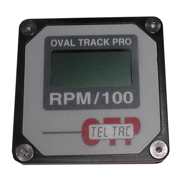 Tel Tac Tachometers - Tel Tac Black OTP Tachometer