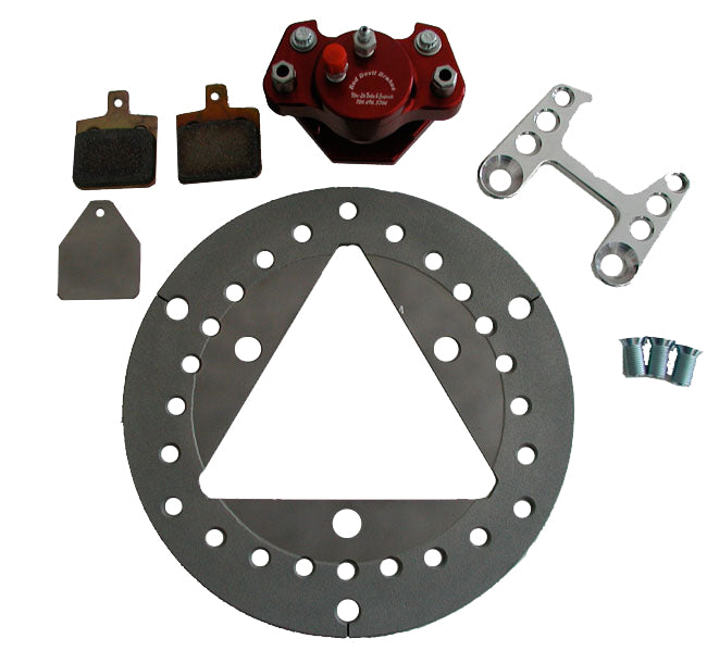Direct Mount Left Front Brake Kit - Direct Mount Left Front Brake Kit - Titanium