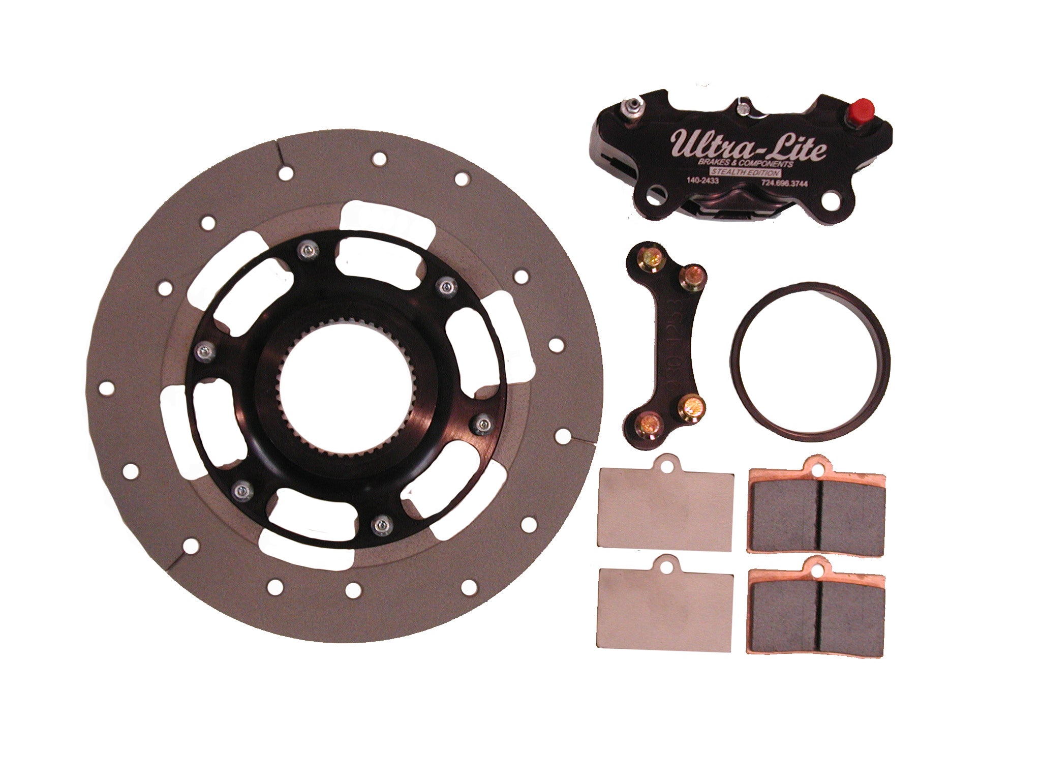 Ultra Lite Titanium Right Rear Floating Brake Kits