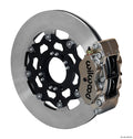 Left Front Brake - Billet Narrow Dynalite Radial Mount Sprint Inboard Brake Kit