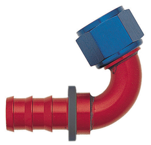 -12 Aluminum Push Lock Fittings - -12 120 Aluminum Push Lock Fitting
