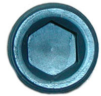 Aluminum Allen Socket Pipe Plugs - Pipe Plugs