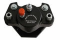 Left Front Caliper - Solid Mount - Black
